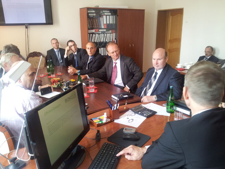 Совещание в Минпромэнерго Чечни с участием зарубежных инвесторов из Германи