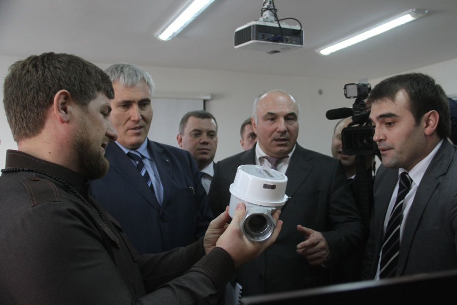 Чечня. Рамзан Кадыров посетил ГУНПП "Промавтоматика" Минпромэнерго ЧР